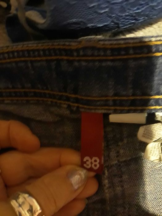 Spodnica jeansowa maxi 38 h&m