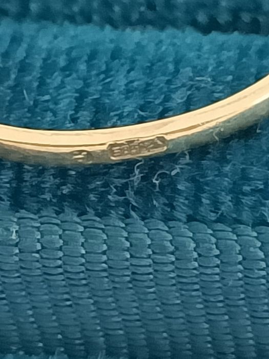 Pierścionek ze złota, złoto pr. 585