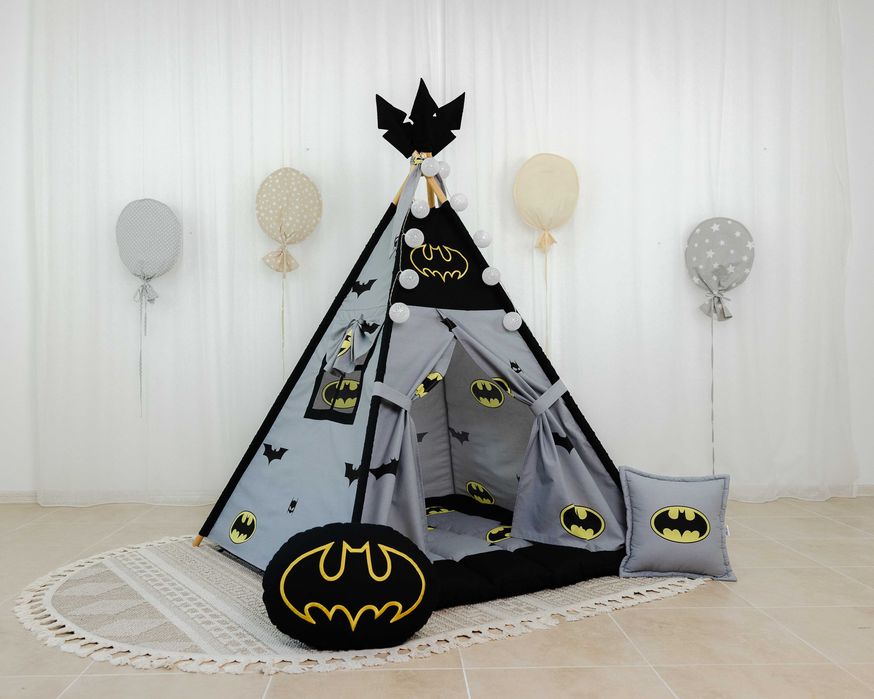 Вігвам для хлопчика Бетмен супергерой БОН БОН. Повний комплект