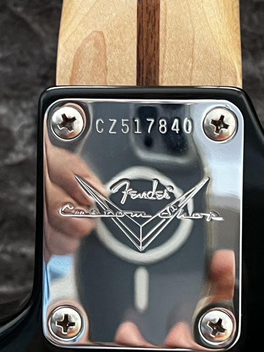 Fender Customshop stratocaster blackie eric Clapton