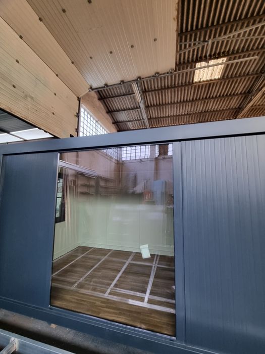 Stand vendas, contentor