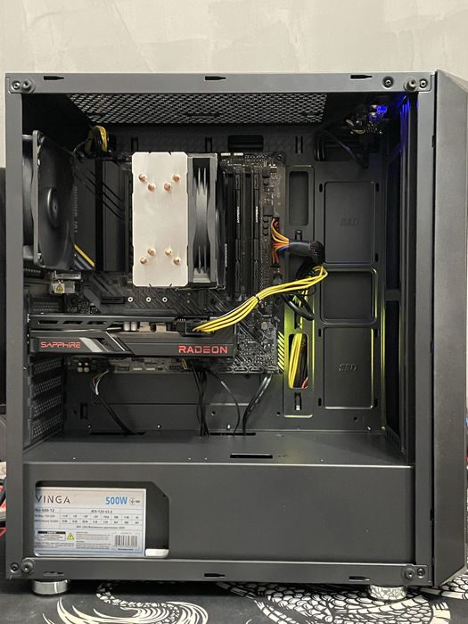 RX 6600 | R5 3600 | 16GB DDR4 | 240GB SSD | A520 Ігровий ПК
