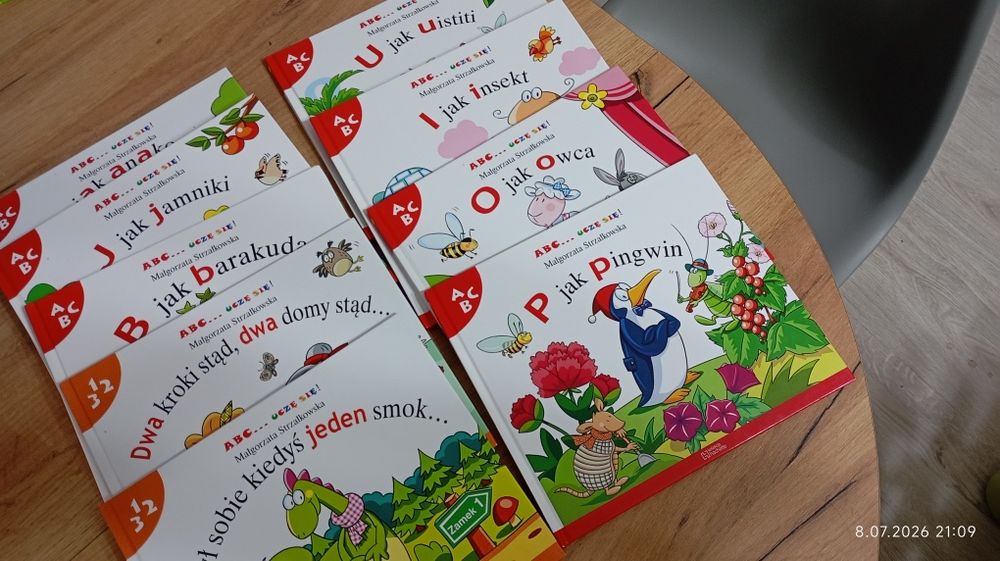 Zestaw książek logopedycznych