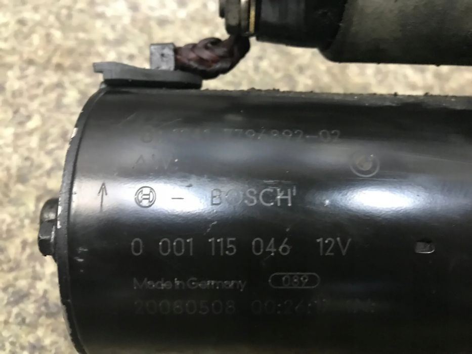 Rozrusznik BMW X5 E70 3.0D M57 E71 X6 Bosch ORG E83 E60 E61 E90 E91 E92 E87