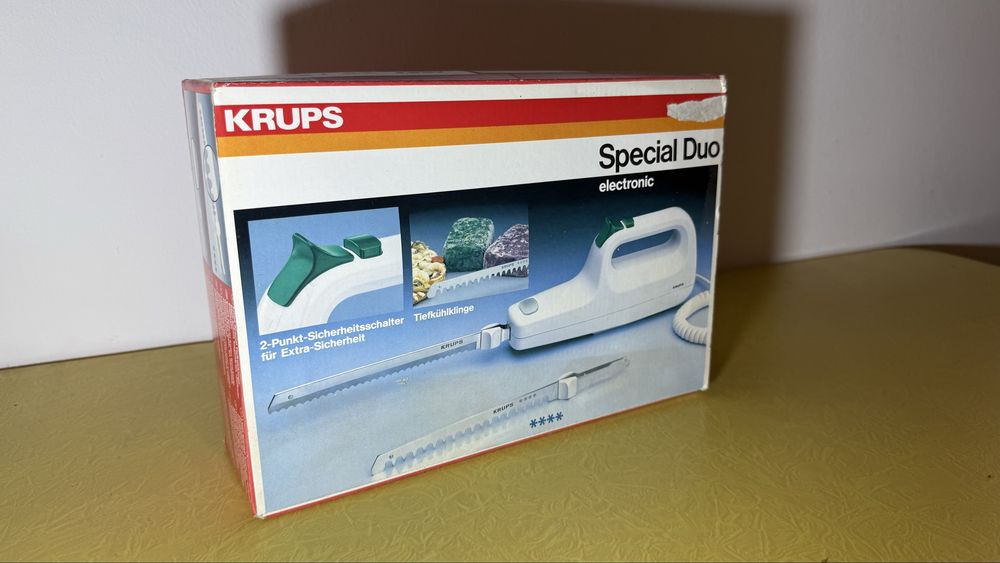 Faca Elétrica Vintage Krups Special