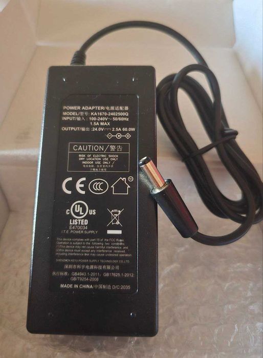 Блок живлення 24V 2.5A 60W (новий)