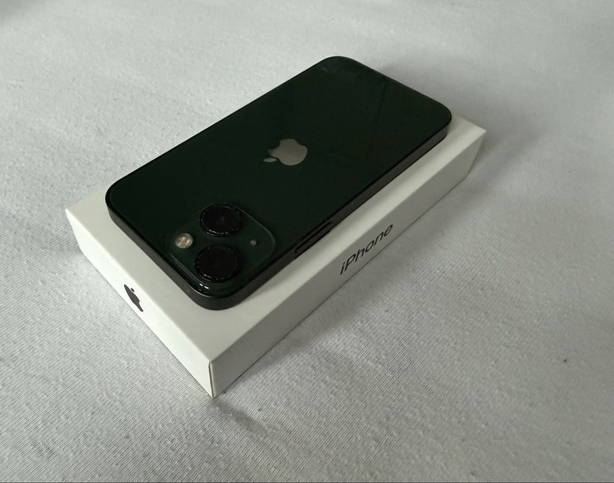 iPhone 13 mini 128GB Green kondycja baterii 86% w idealnym stanie