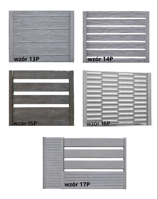 Ogrodzenie betonowe/palisadowe, płot PRODUCENT transport HDS