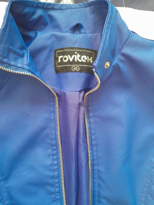 Casaco de frio em couro