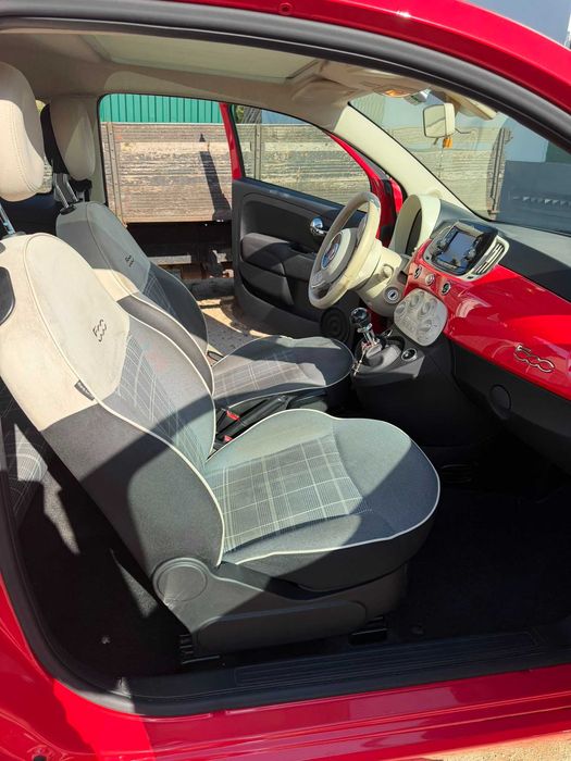 Fiat 500 lounge usado em bom estado