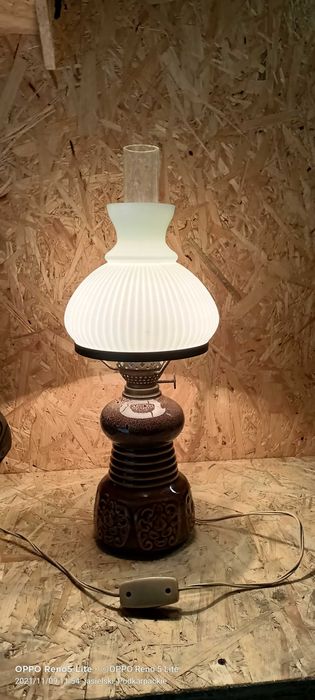 Lampa ceramiczna DZPE Polam Mysłakowice PRL