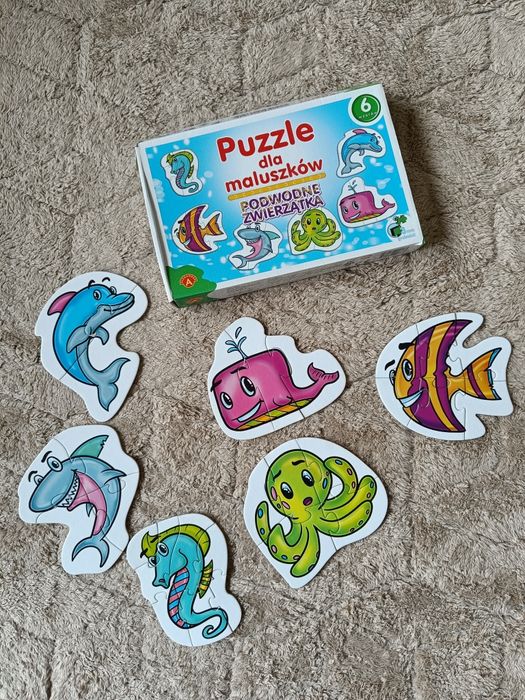 Puzzle dla malucha wodny świat