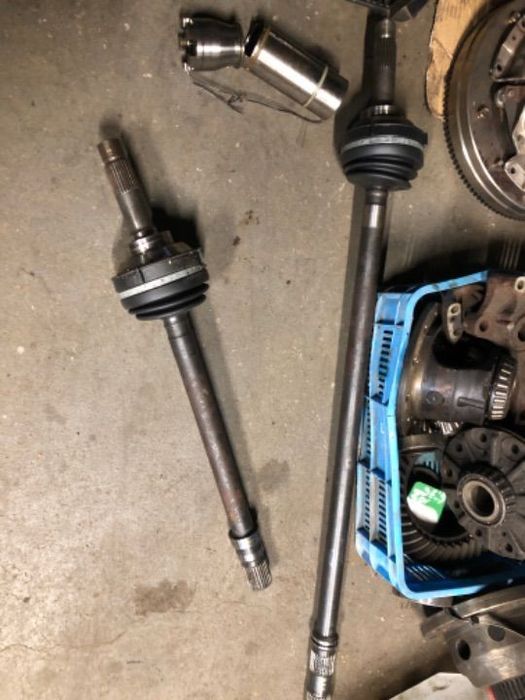 Półoś przednia długa z blokadą mercedes g-klasa w460