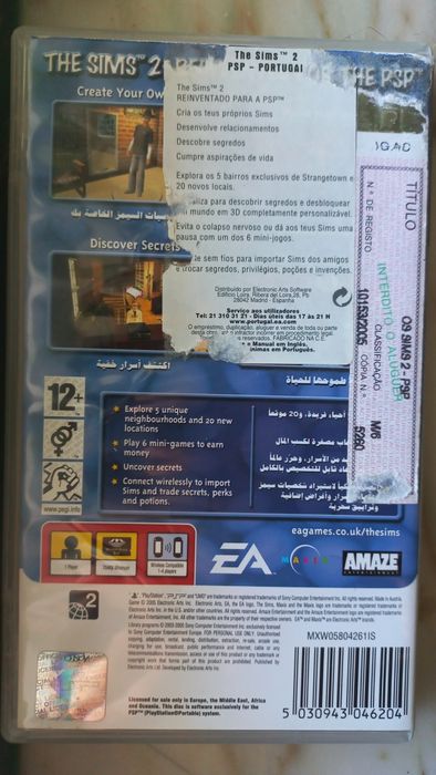 Sims 2 playstation portable