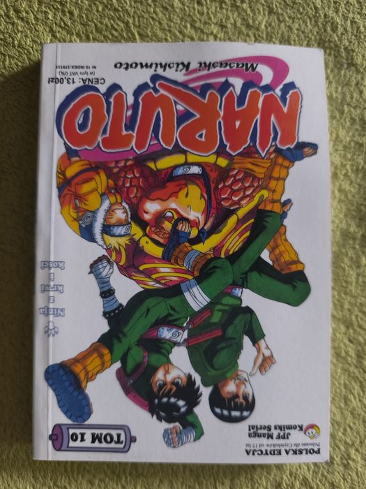 Naruto manga tom 10