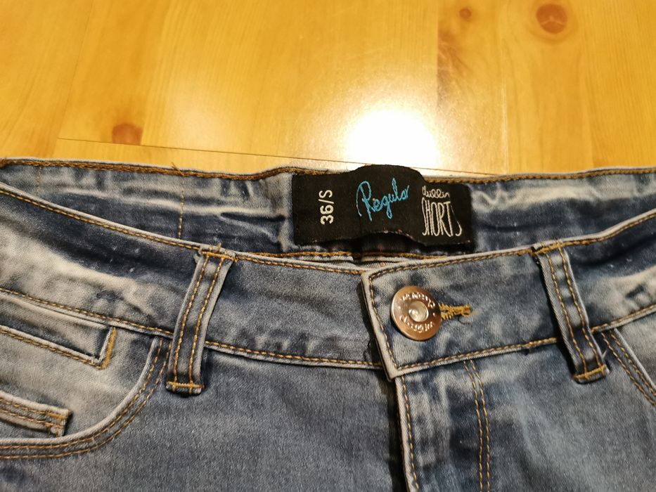 Spodenki shorty damskie jeansowe S