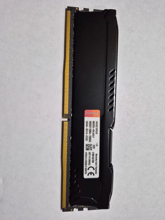 Пам'ять для настільних комп'ютерів HyperX 8 GB DDR4 3200 MHz Fury Blac