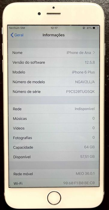 iPhone 6Plus 64GB Desbloqueado