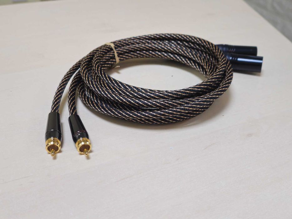 Аудіо кабель ATAUIDIO RCA to XLR 2m HiFi (пара)