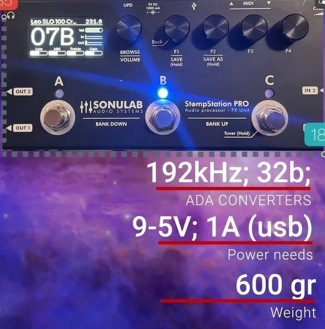 Sonulab Stompstation Pro NAM A2