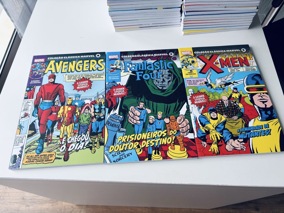 Coleção Clássica Marvel completa – 60 volumes – Estado Novo