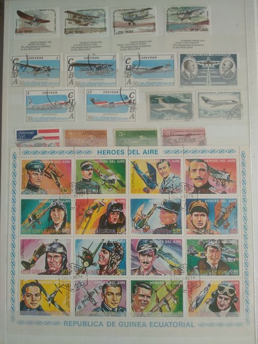 Selos Tematica Aviões