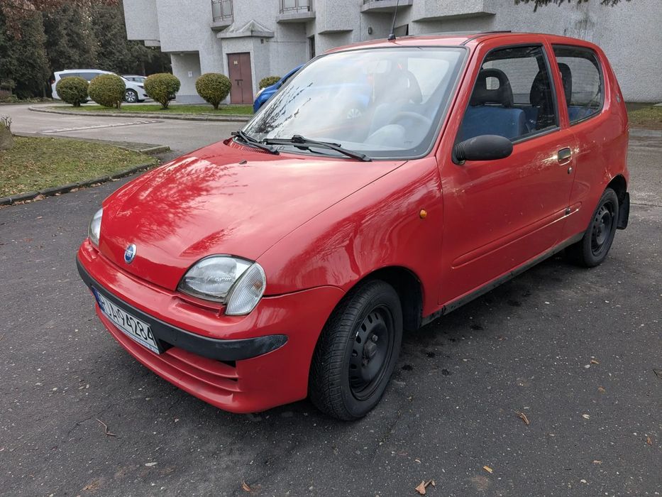 Fiat Seicento Salon Polska, 99 tys km. właściciel od 6 lat, nowe opony wielosezonowe
