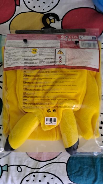 Disfarces carnaval - Macaquinho Bing e Pikachu