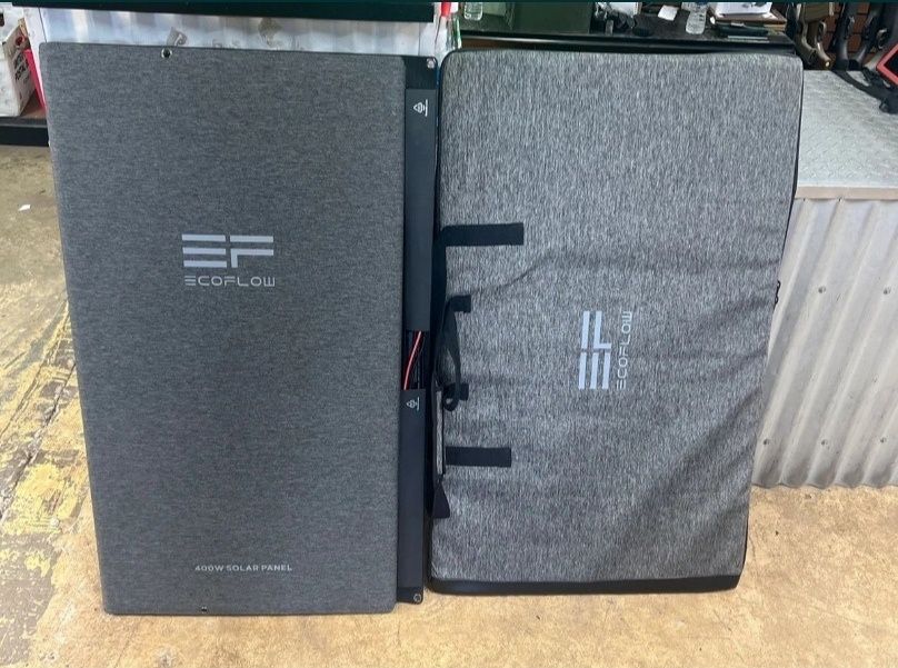 Składany Panel Słoneczny ECOFLOW 400W - przenośny OFFGRID - KEMPING