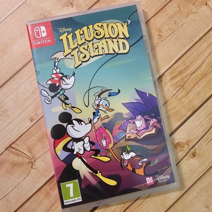 DISNEY ILLUSION ISLAND Nintendo Switch Komplet Stan BDB+ 9/10