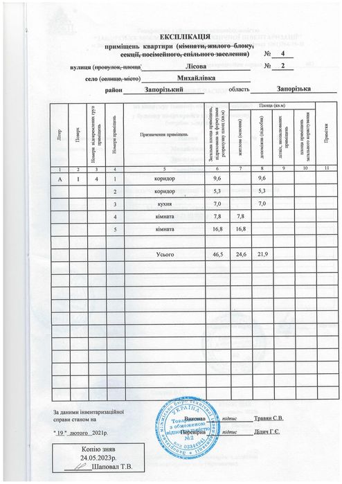 Квартира в селі Михайлівка на березі затоки Дніпро