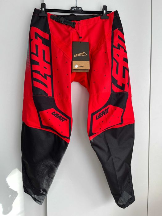Strój LEATT 4.5 Moto Lite MX (Red Black)
