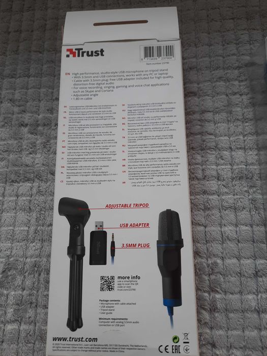 NOWY mikrofon Trust 23790 USB