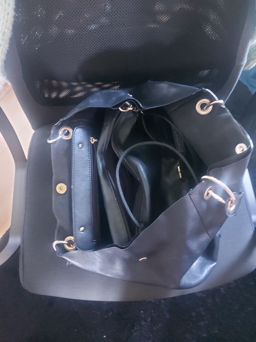 Torebka parfois ze skóry ekologicznej