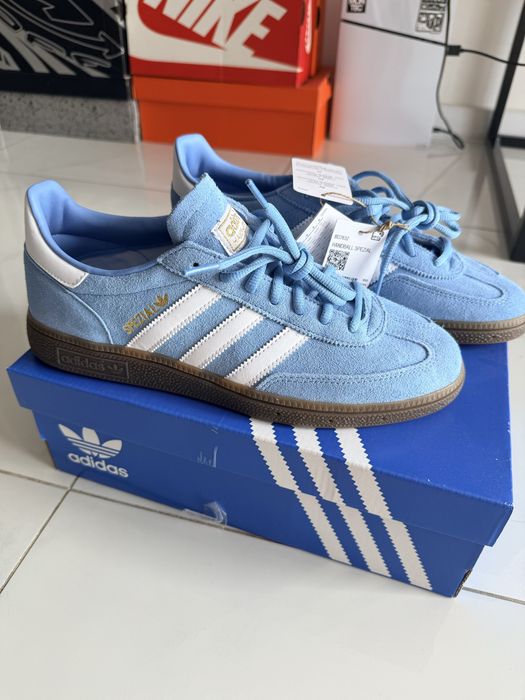 adidas spezial/ адідас кросівки голубі