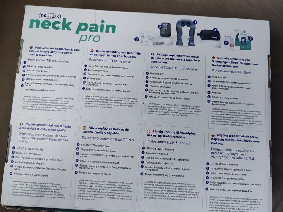 Massageador Cervical DR-HO’S Neck Pain Pro – NOVO (Alívio de Dores e Tensão)
