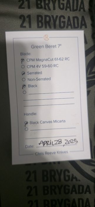 Chris Reeve Green Beret 7