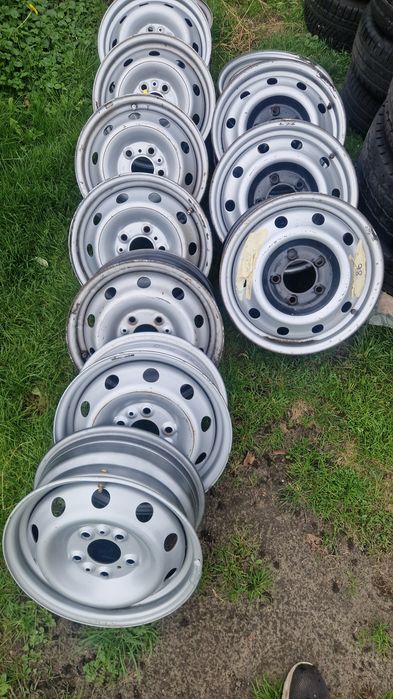 Felg i kola  stalowe fiat ducato   15 cali  5x118