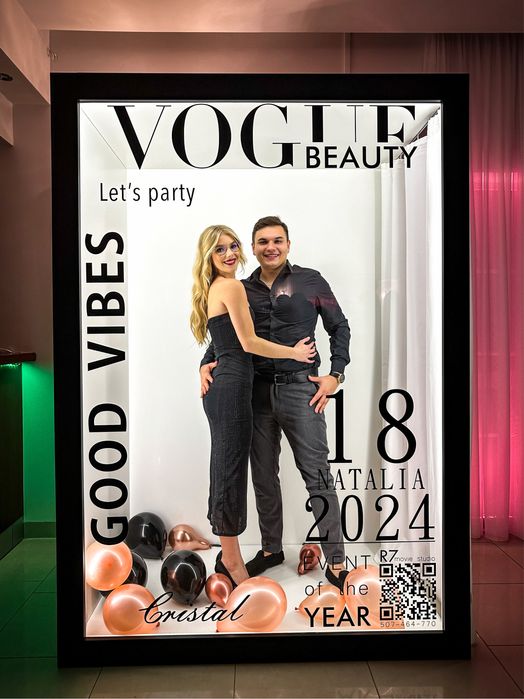 Videobudka 360 fotobox fotobudka Tunel kabina Mirror box Kalejdoskop