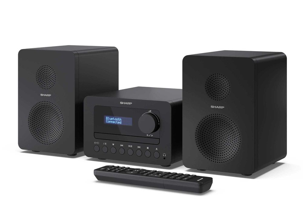 Мікросистема Sharp Micro Sound System Black (XL-B514(BK)) Новая,в упаковке.