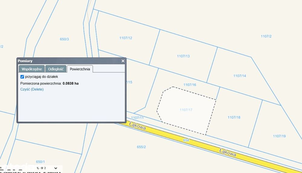 Atrakcyjna działka budowlana - BUK - cena 188550 PLN