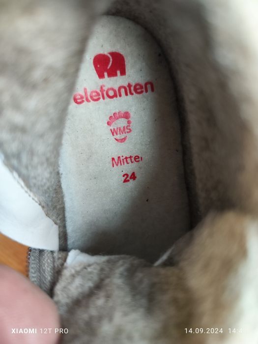 Trzewiki, buty przejściowe elefanten