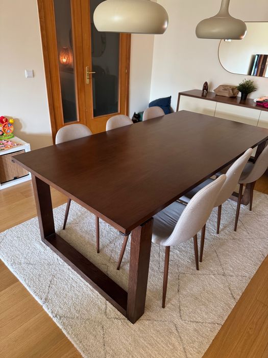 Mesa de Jantar Carvalho Escurecido Morbylanga