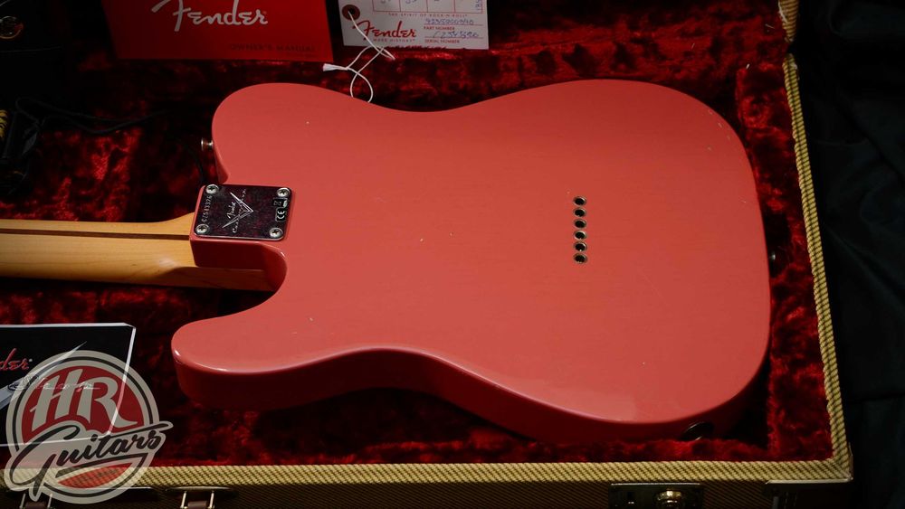 FENDER CUSTOM SHOP 1956 Telecaster Journeyman Fiesta Red, USA