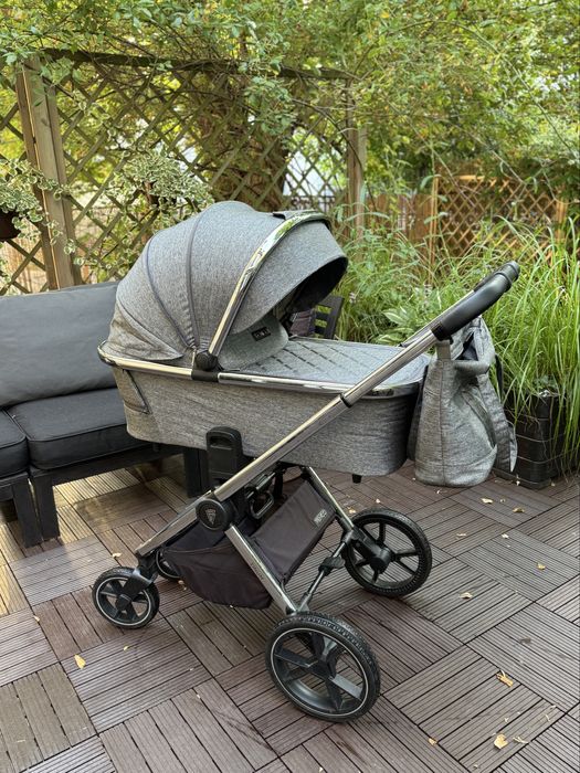 Wózek 2w1 Venicci tinum 2.0 szary srebrny