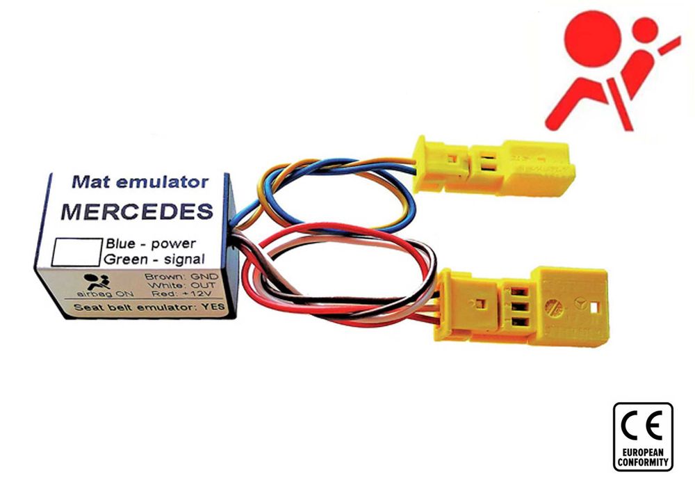 Emulador Esteira AirBag + Cinto Mercedes Vito Viano W638 W639 (NOVO)