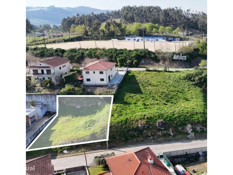 Terreno de Construção Habitacional | 475m² — Airães, Porto