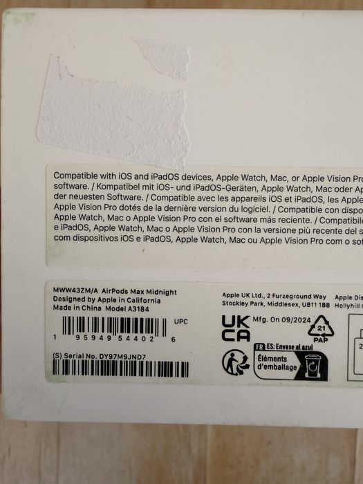 AirPods Max USBC midnight