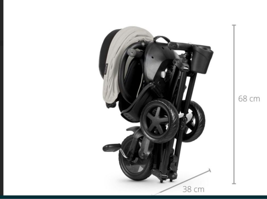 Велосипед триколісний складаний Qplay Nova