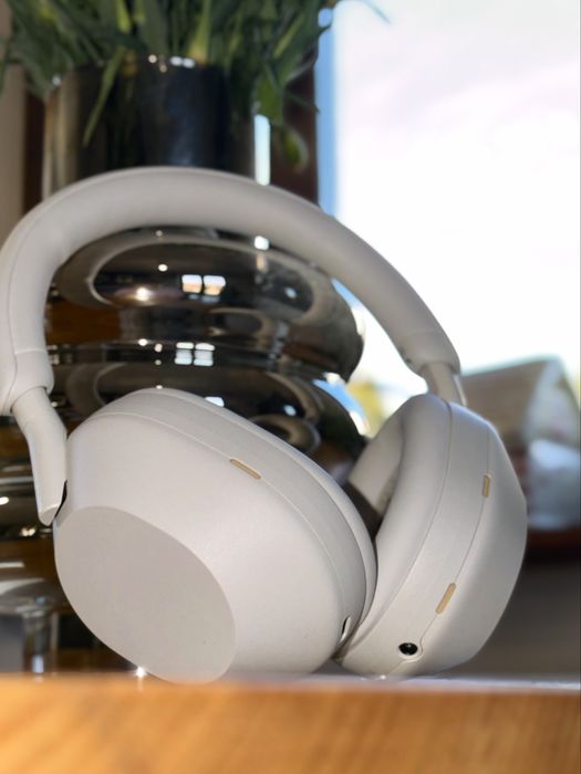 Słuchawki Sony WH-1000XM5 Srebrne | Jak nowe | Gwarancja